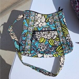 Vera Bradley Island Blooms Hipster Crossbody Purse